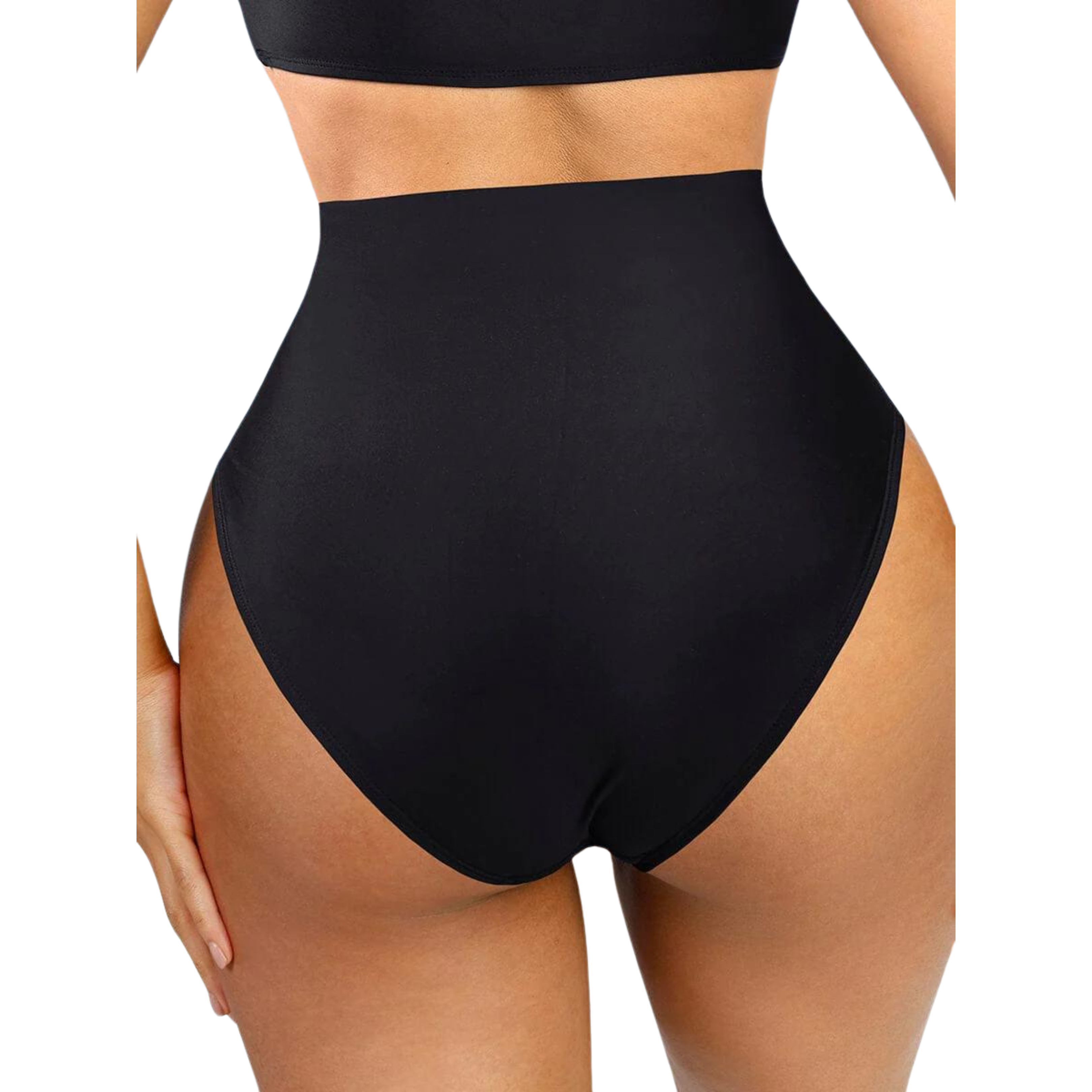 Two Piece Compression Bottom Swim Suit