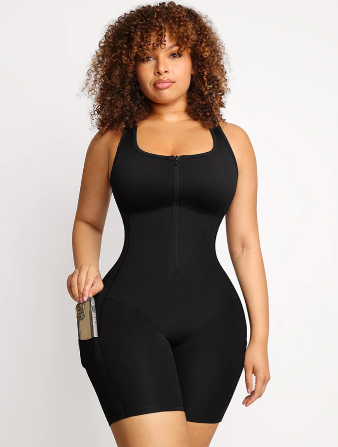 XK Full Coverage Body Shaper w/Pockets