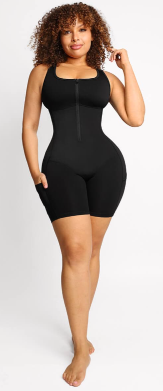 XK Full Coverage Body Shaper w/Pockets