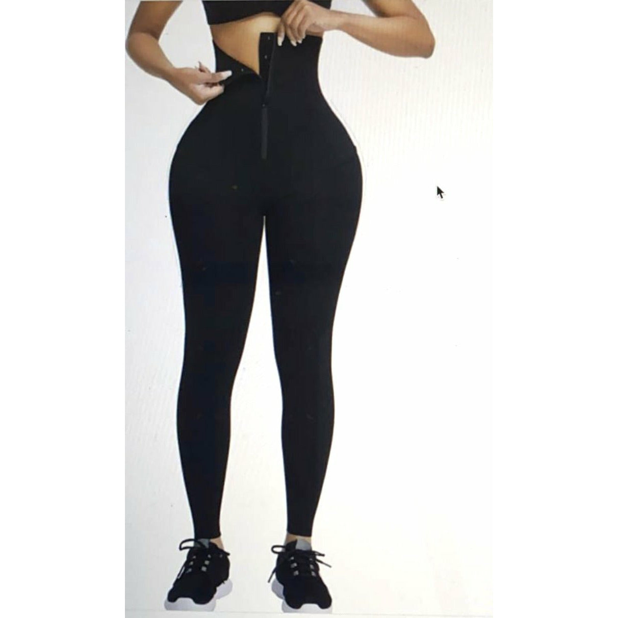 XK Latch & Zip Waist Training Tights (AGGRESSIVE GO A SIZE UP)